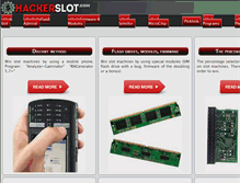 Tablet Screenshot of hackerslot.com